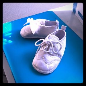 Baptism baby shoes